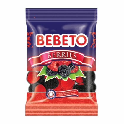 Bebeto Berries, Ягоды жевательный мармелад 70 гр