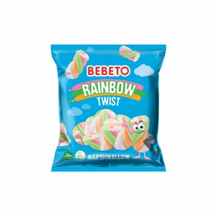 Bebeto Rainbow Twist Marshmallow 60 гр