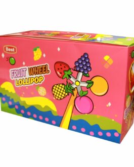Fruit Wheel Lollipop, Леденец с фруктовым колесом