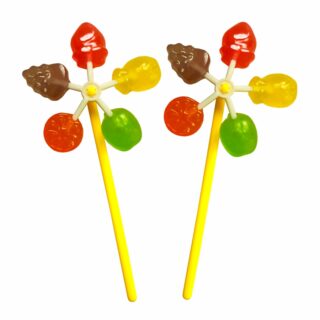 Fruit Wheel Lollipop, Леденец с фруктовым колесом