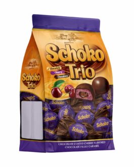 Schoko Trio Cherry, Шоколадный конфет со вкусом вишня