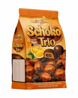 Schoko Trio Orange, Шоколадный конфет со вкусом апельсин