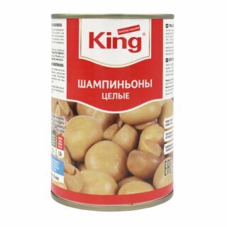 King целые шампиньоны 400