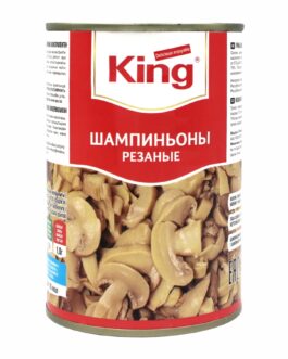 King резаные шампиньоны 400