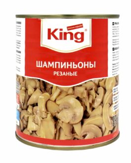 King резаные шампиньоны 800