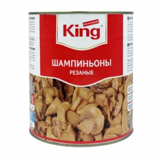 King резаные шампиньоны 3000