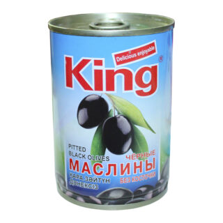 King Оливки черные без косточки