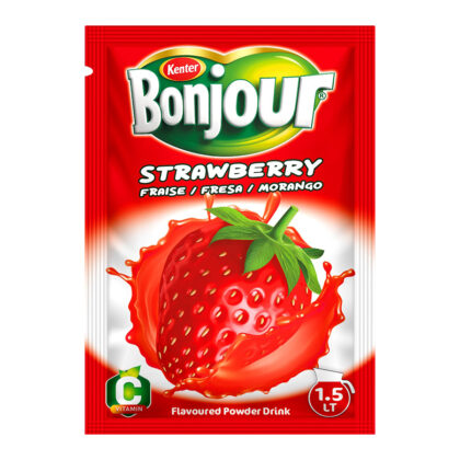 Bonjour Порошковый напиток Клубника 9 гр