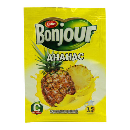 Bonjour Порошковый напиток Ананас 9 гр