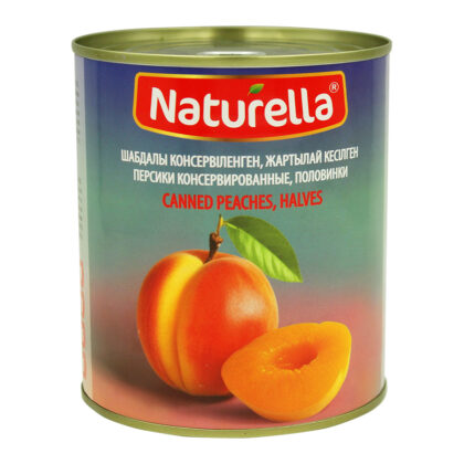 Naturella Персики консервированные 820 гр